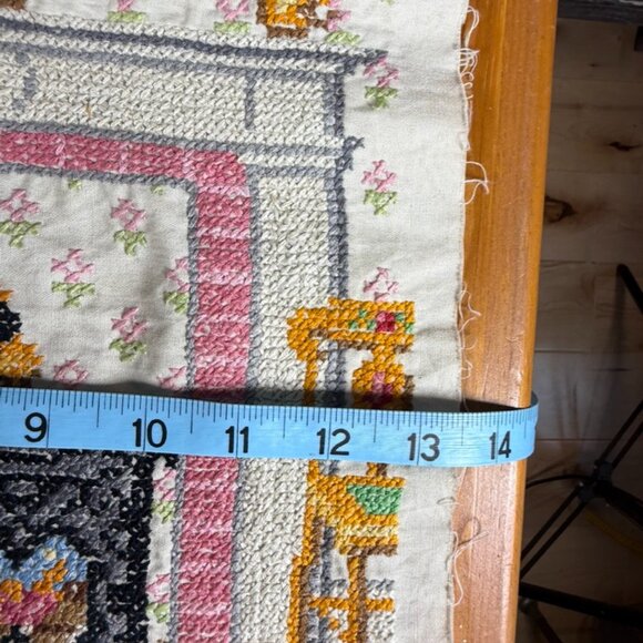 Cross-stitch Fireplace Scene - Picture 5 of 5